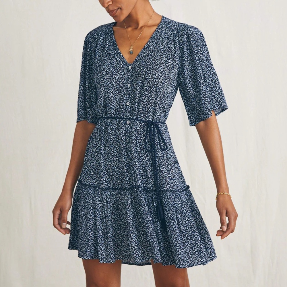 Faherty Orinda Mini Dress